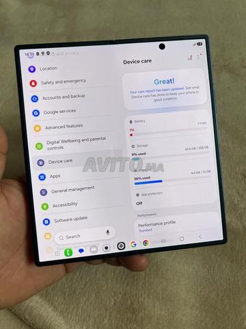 Samsung fold 7 blue 256 - 2