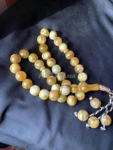 سبحة كهرمان (مرجان حر) أنتيك فاخرة - 2