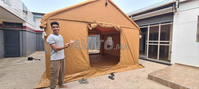 Tente gonflable double paroi imperméable - 2