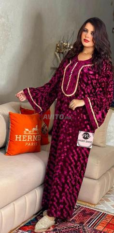 Caftan marocain neuf et pelucheux - 2