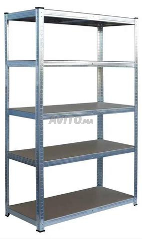 📦 Étagères métalliques de stockage – Étagères métalliques robustes et solides - 2