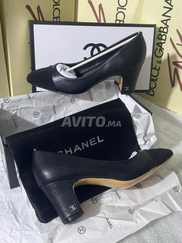 Escarpins Chanel en Vrai Cuir CH5320 - 2