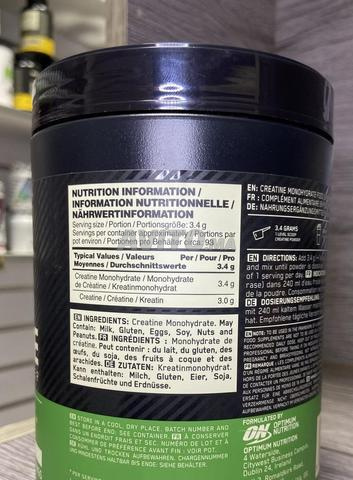 Créatine Monohydrate Optimum Nutrition 317g Neuve - 2