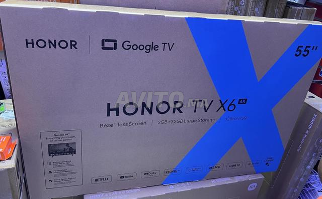 TV 55 HONOR X6 4K GOOGLE TV ULTRA HD - 2