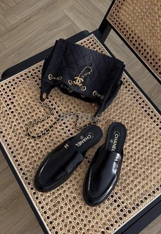 Mule Chanel en Vrai Cuir CH6430 - 2