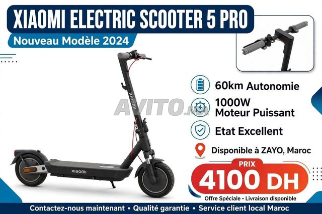 Trottinette Électrique Xiaomi 5 PRO