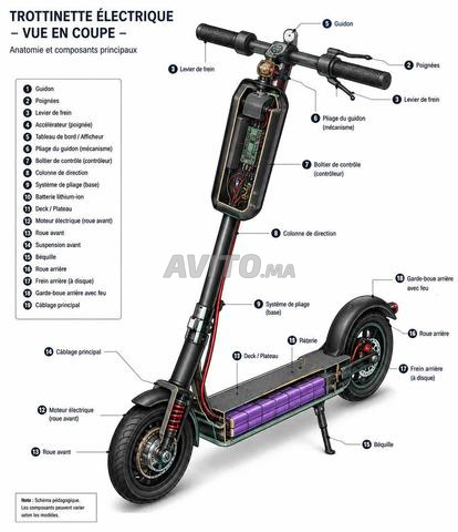 Trottinette Électrique Mankeel MX - Sidi Kacem - 2