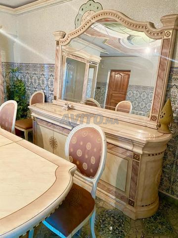 Salon italien 🇮🇹 tables chaises buffet - 2
