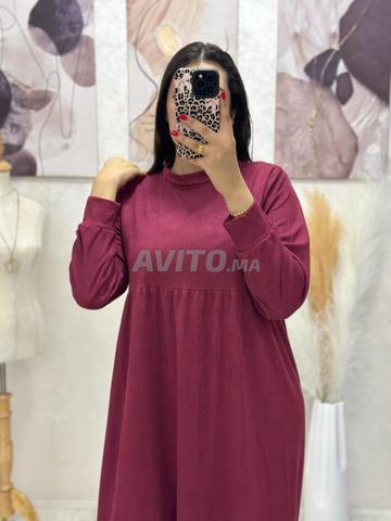 Robe travaillée avec un excellent tissu Katchifta - 2