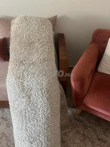 سجادة بيضاء مائلة للبياض 3 م × 2.80 م - 2