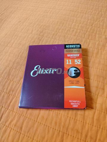 Elixir Acoustic Nanoweb 11-52 - مجموعة أوتار - 2