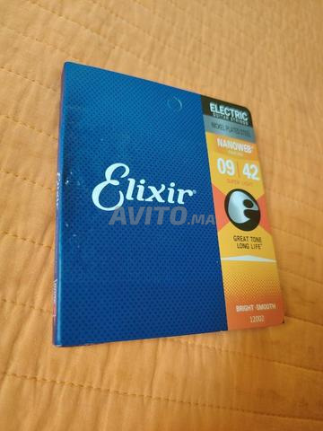 أوتار جيتار كهربائي Elixir Nanoweb Nickel - 2