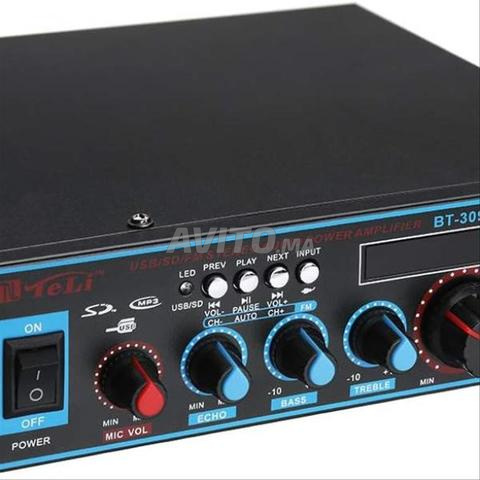 مضخم صوت بلوتوث USB/SD/FM - 2