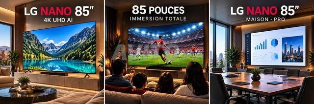 LG NANO 85” 4K UHD AI | Smart TV 2026 | Maison & Pro - 2