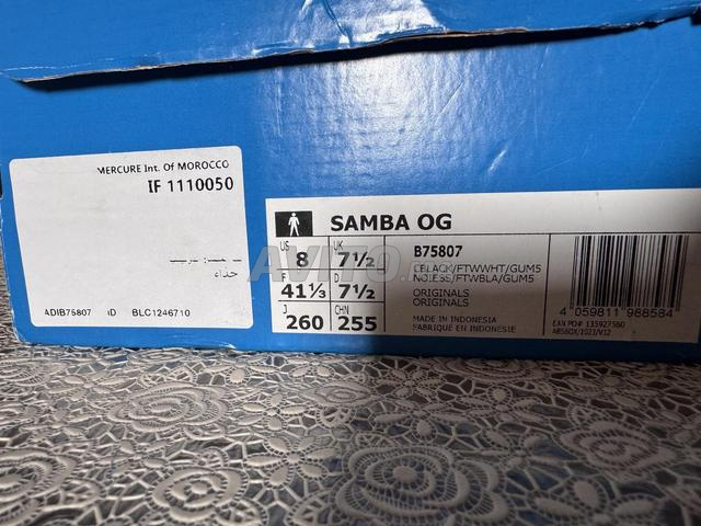 Adidas Samba 41 neuves portées 1 seule fois et boîte - 2