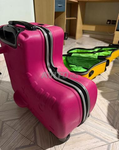 🧳 Valises rigides – Rose & Jaune - 2