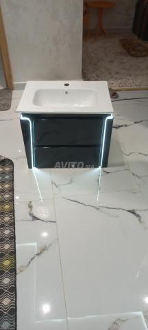 Meuble toilette PVC
