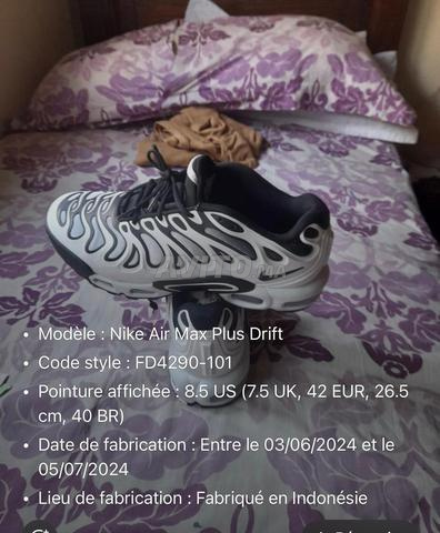 Vente deux chaussures Nike 1750Dhs la pièce - 2