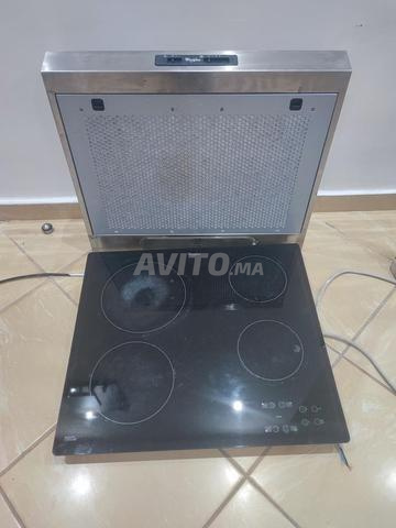 Pack Hotte Whirlpool Plaque Schneider 4 Foyers - 2
