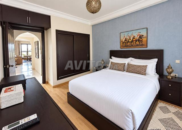 Appartement meublé à Guéliz, piscine et parking