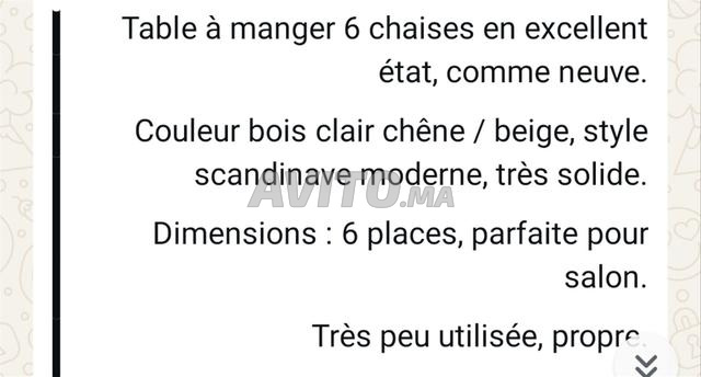 Table à manger - 2