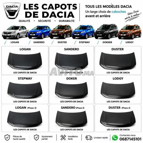 Capeaut dacia logan, duster, lodge, sandero, dokker