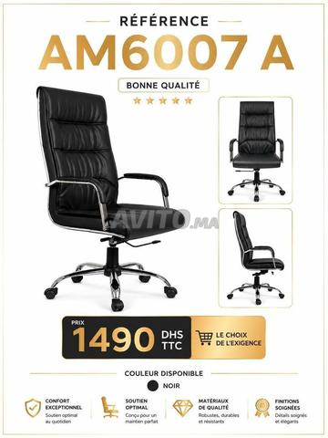 Chaise de Bureau Ergonomique Confort & Élégance SN - 2