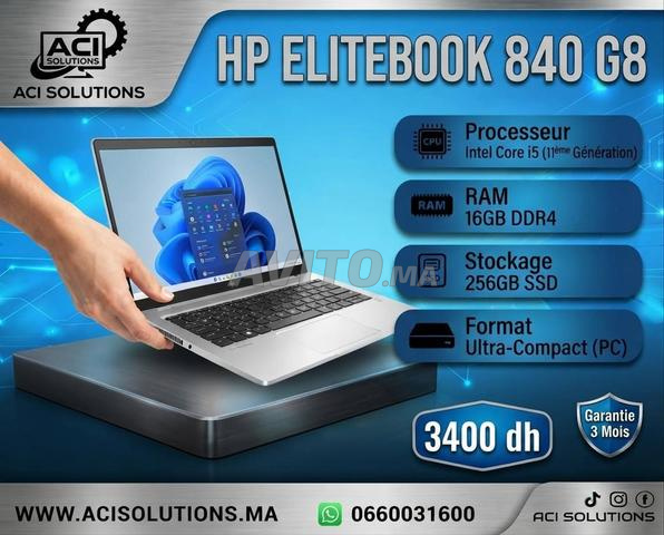 HP ELITEBOOK 840 G8 i5 الجيل 11 ذاكرة وصول عشوائي 16 جيجابايت تخزين 256 جيجابايت SSD