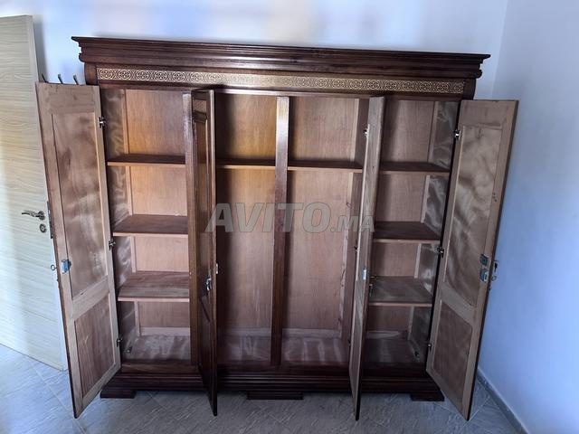 Placard en bois 4 portes - 2