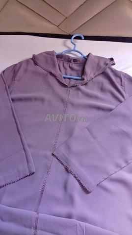 جلابة توب كريب كوريا مقاس XL.2XL متوفرة - 2
