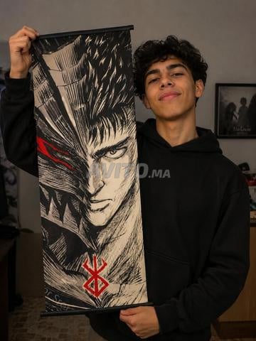 Wall scroll Berserk Guts 🔥