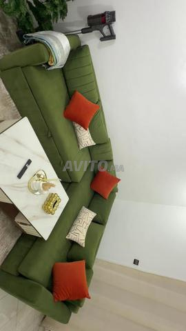 Salon L 1 rangement un lit - 2