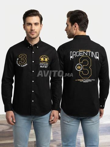 Chemise de luxe La Martina, haut de gamme, tendance 2026 - 2