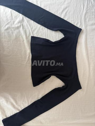 Haut bleu tendance - 2