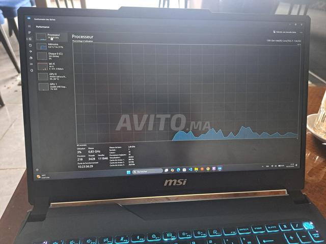 MSI Cyborg 15 i7 RTX 3050 16GB - 2