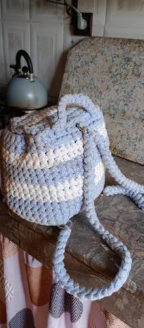 Sac à dos fait main