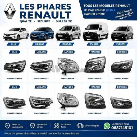 Optiques Mégane 4, Clio 4, Express, Kangoo, Master