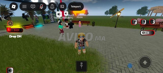 Compte Roblox micro et chat ouverts 18-19 ans 🎙️ - 2