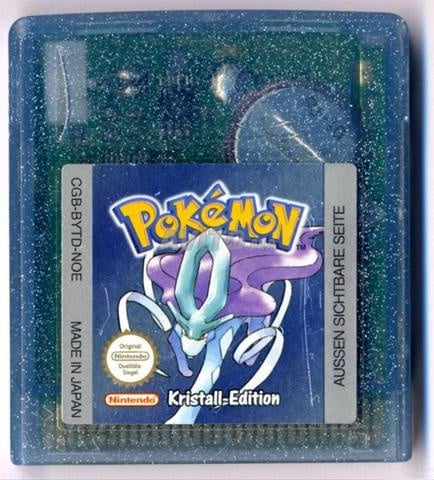 Cassette Pokémon Cristal