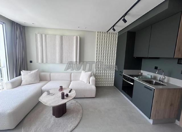 Studio neuf meublé à louer à 7300dhs - 2