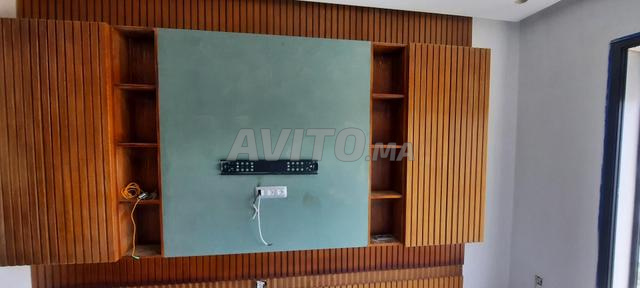 Parquet, Bardage PVC/MDF, & Meuble TV Sur-Mesure - 2