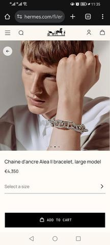 Bracelet en argent 925, poids 110 grammes - 2