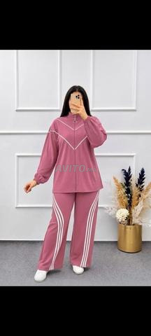 🌸 سروال رياضي نسائي قطعتين 💝 آخر ما يوجد ❤️ - 2