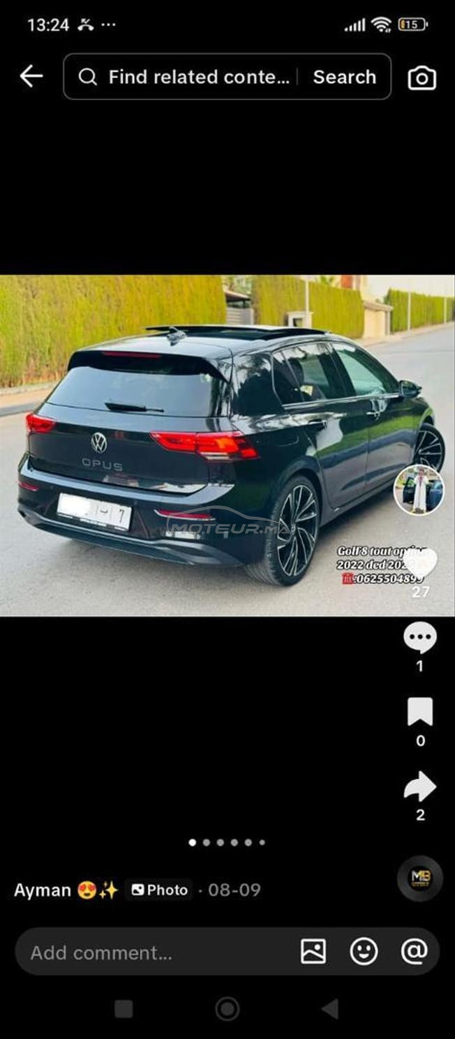 Volkswagen Golf 8 Essence Automatique 2022