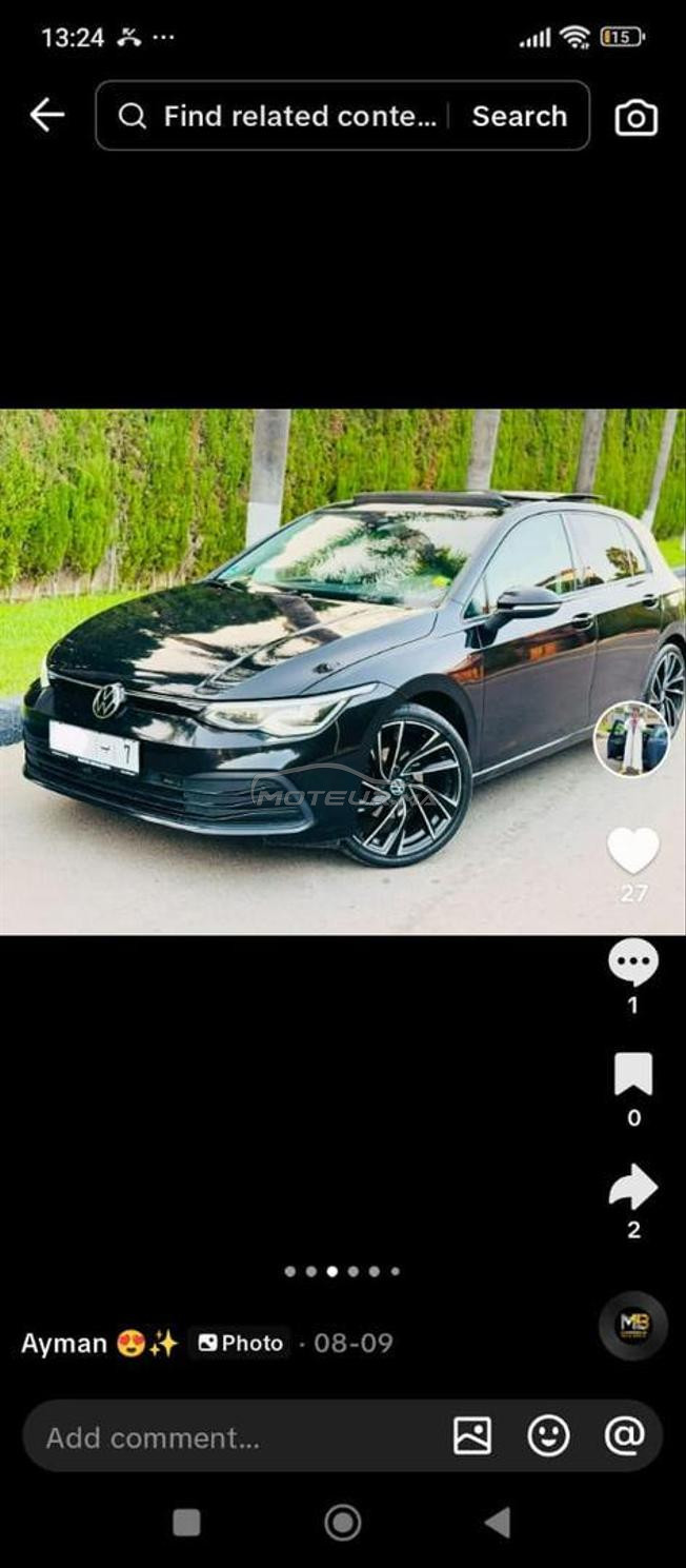 Volkswagen Golf 8 Essence Automatique 2022