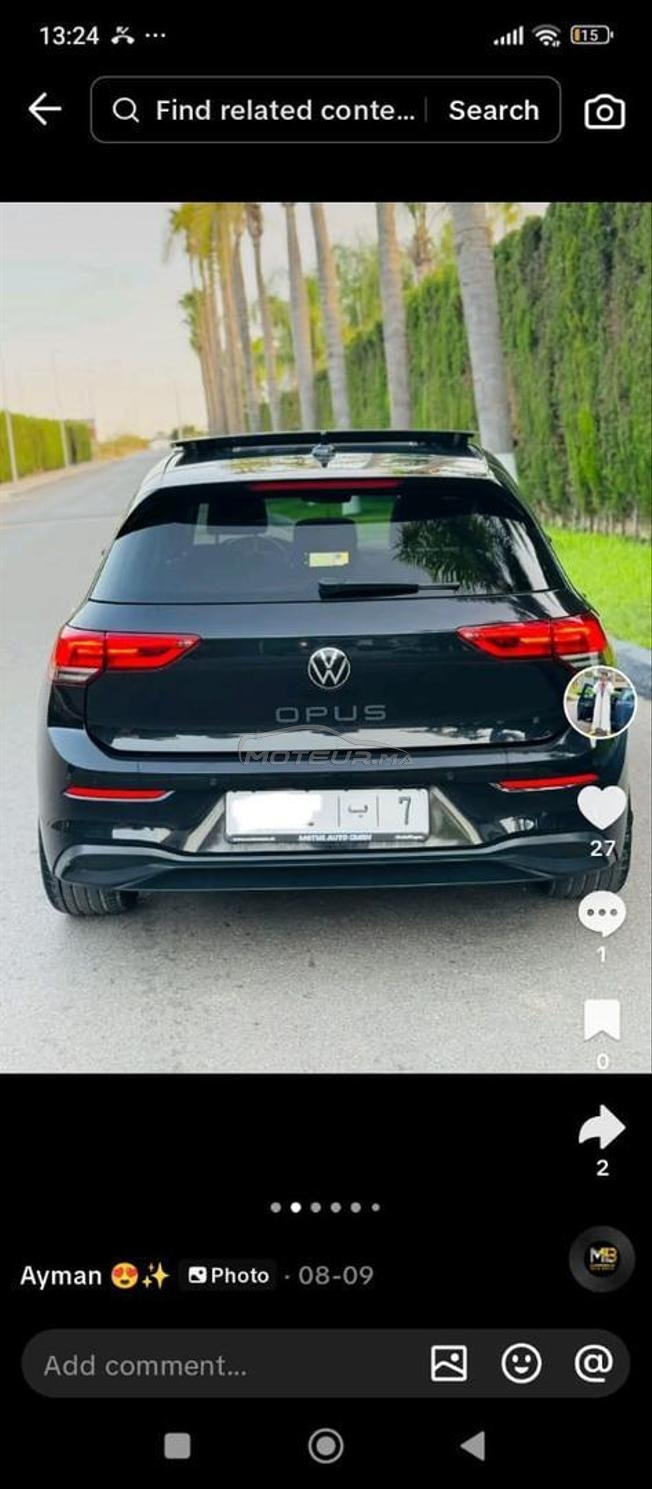 Volkswagen Golf 8 Essence Automatique 2022
