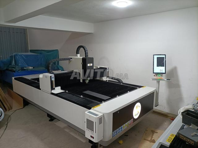 Machine Découpe Laser Fibre CNC Industrielle Maroc - 2