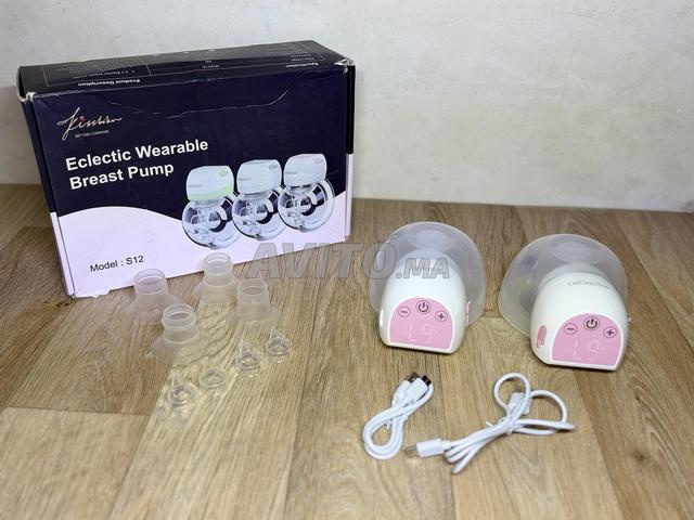 Tire-lait mains libres double pompes Kissbobo - 2