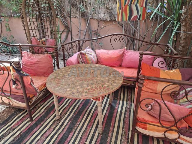 Salon de jardin et table zouak - 2