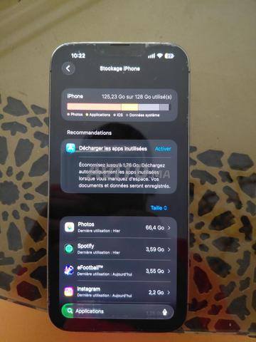 iPhone 13 Pro Max 94 128 Go tout est original - 2